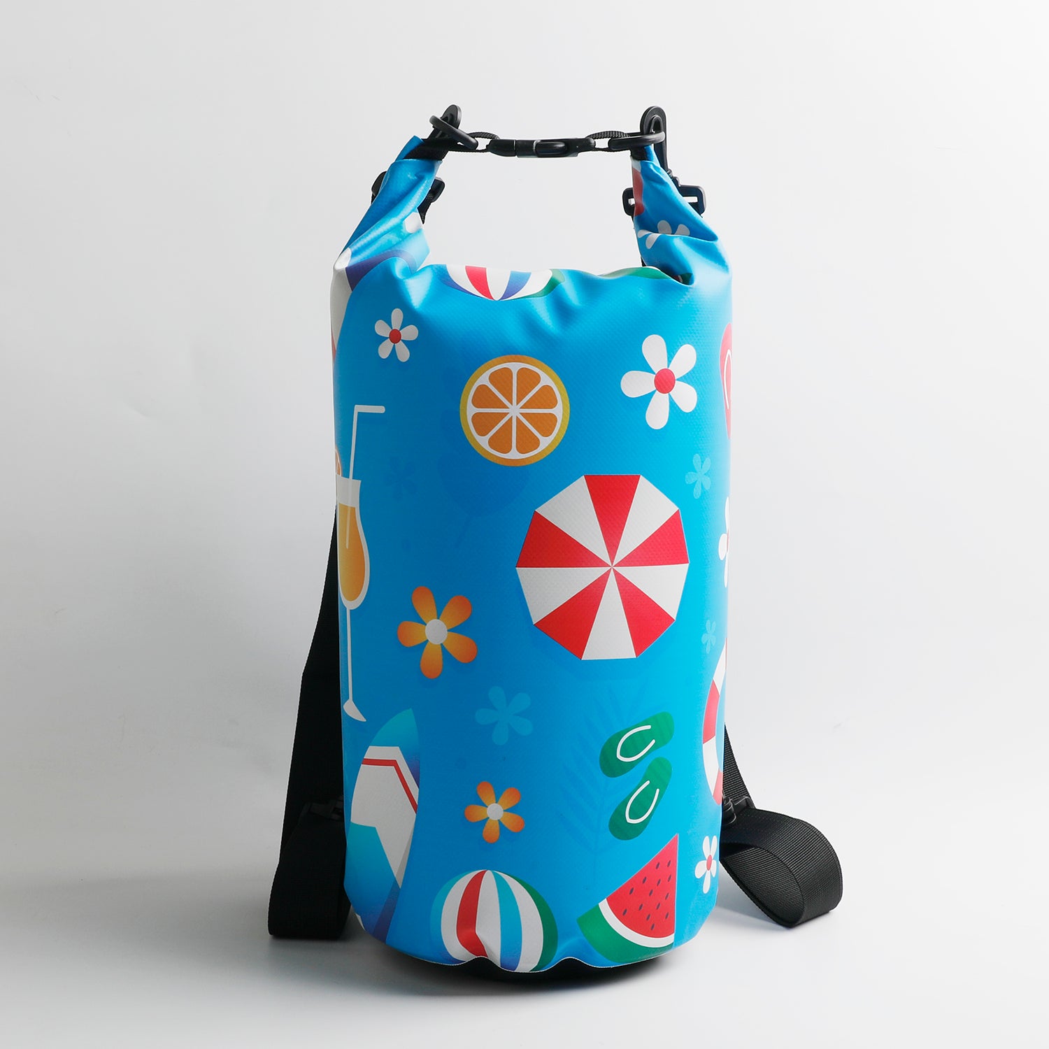 Y33 Island Series Waterproof Dry Bag – Colorful Printed Dry Sack for Beach, Kayaking, Swimming & Summer Travel