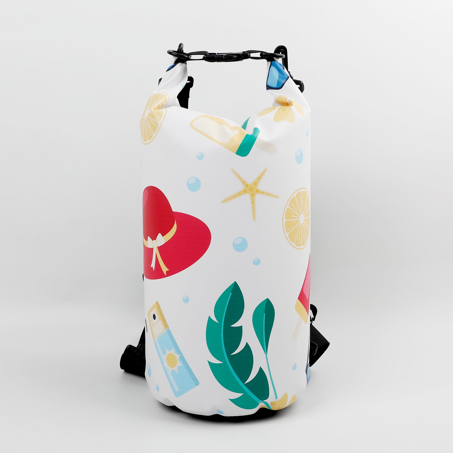 Y33 Island Series Waterproof Dry Bag – Colorful Printed Dry Sack for Beach, Kayaking, Swimming & Summer Travel