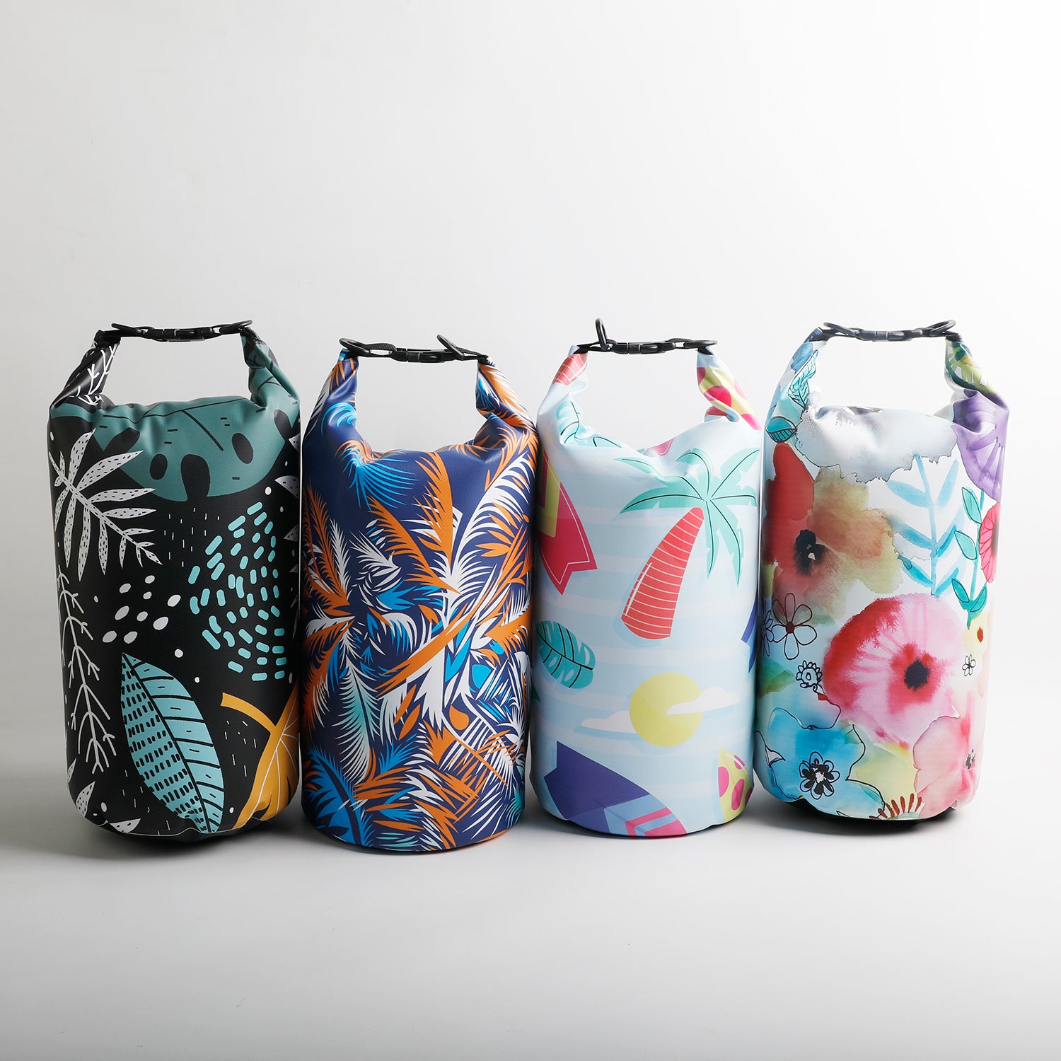 Y33 Island Series Waterproof Dry Bag – Colorful Printed Dry Sack for Beach, Kayaking, Swimming & Summer Travel