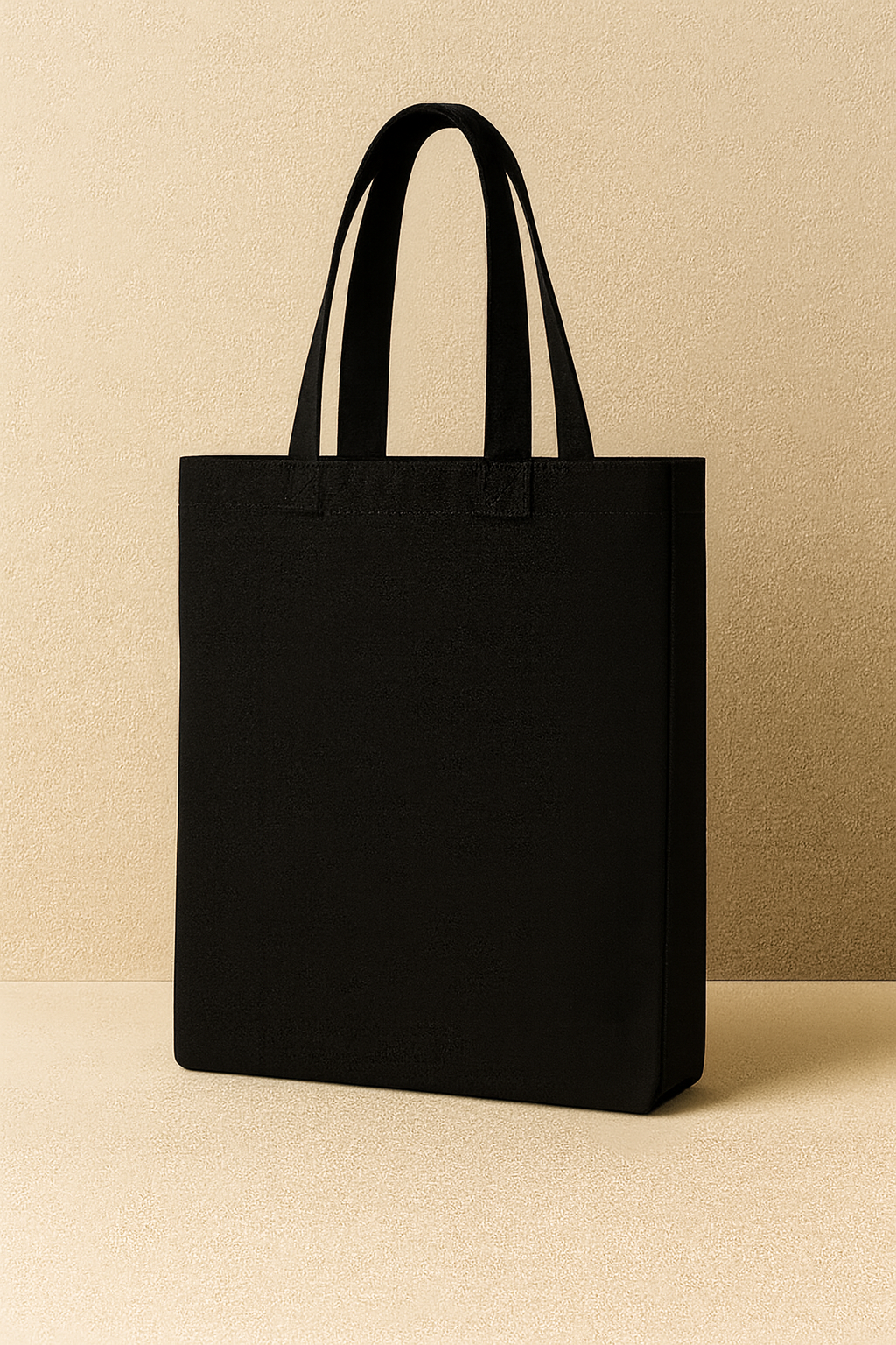 Canvas Tote Bag with Bottom & Side Gusset – Blank, Durable, Eco-Friendly, 3 Sizes