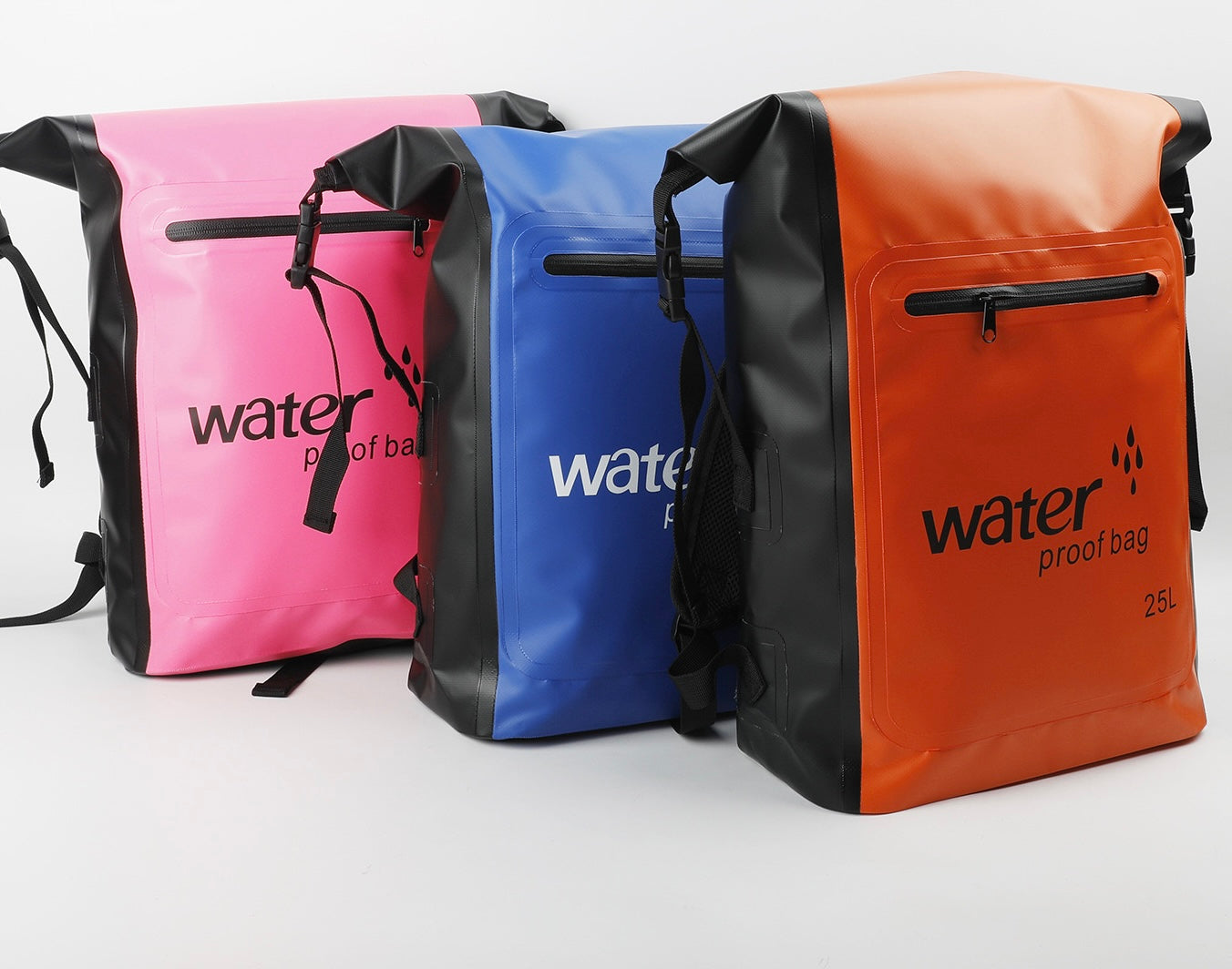 1503 Outdoor Waterproof Backpack Swimming Bag Large Capacity Wear-Resistant Dry bag Ocean pack
