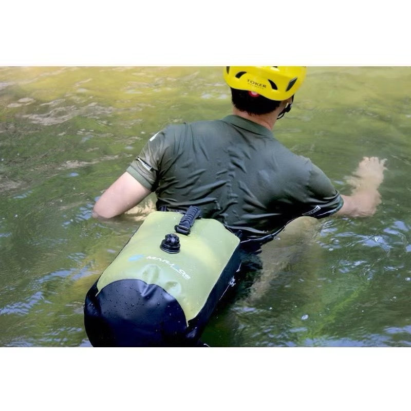 603 Inflatable Waterproof Dry Bag Backpack – Heavy-Duty Floating Dry Sack with Air Valve for Swimming, Kayaking & Outdoor Adventure