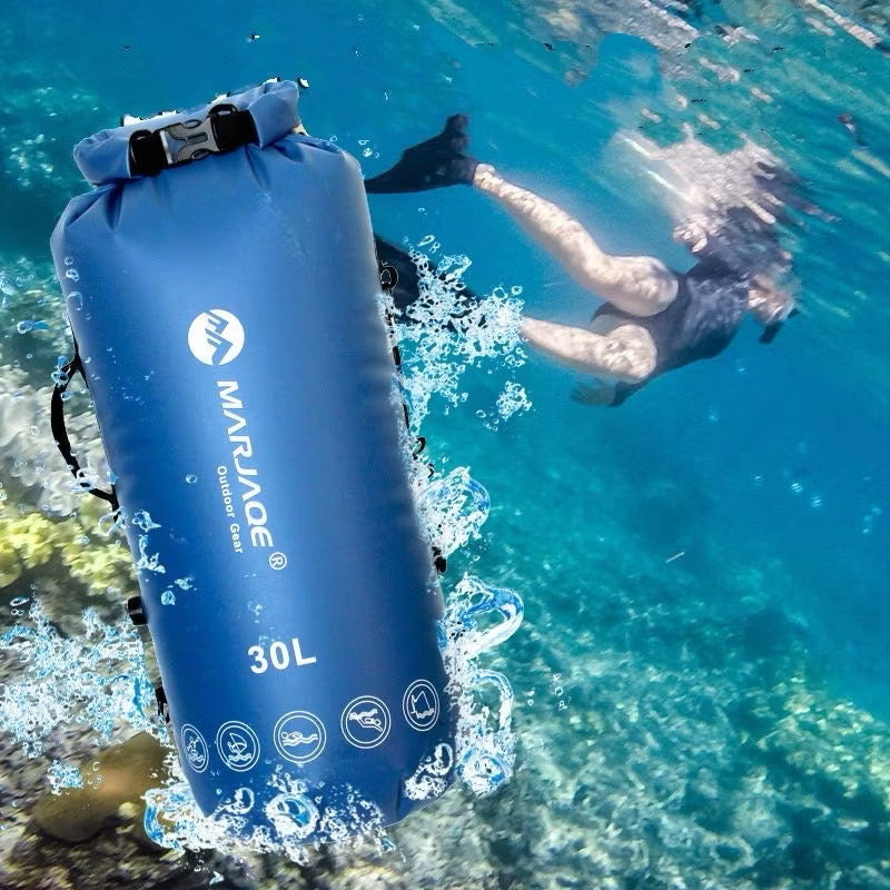 1612 Airtight 30L Waterproof Backpack – Heavy-Duty Dry Bag for Diving, Caving, Kayaking & Extreme Outdoor Adventures