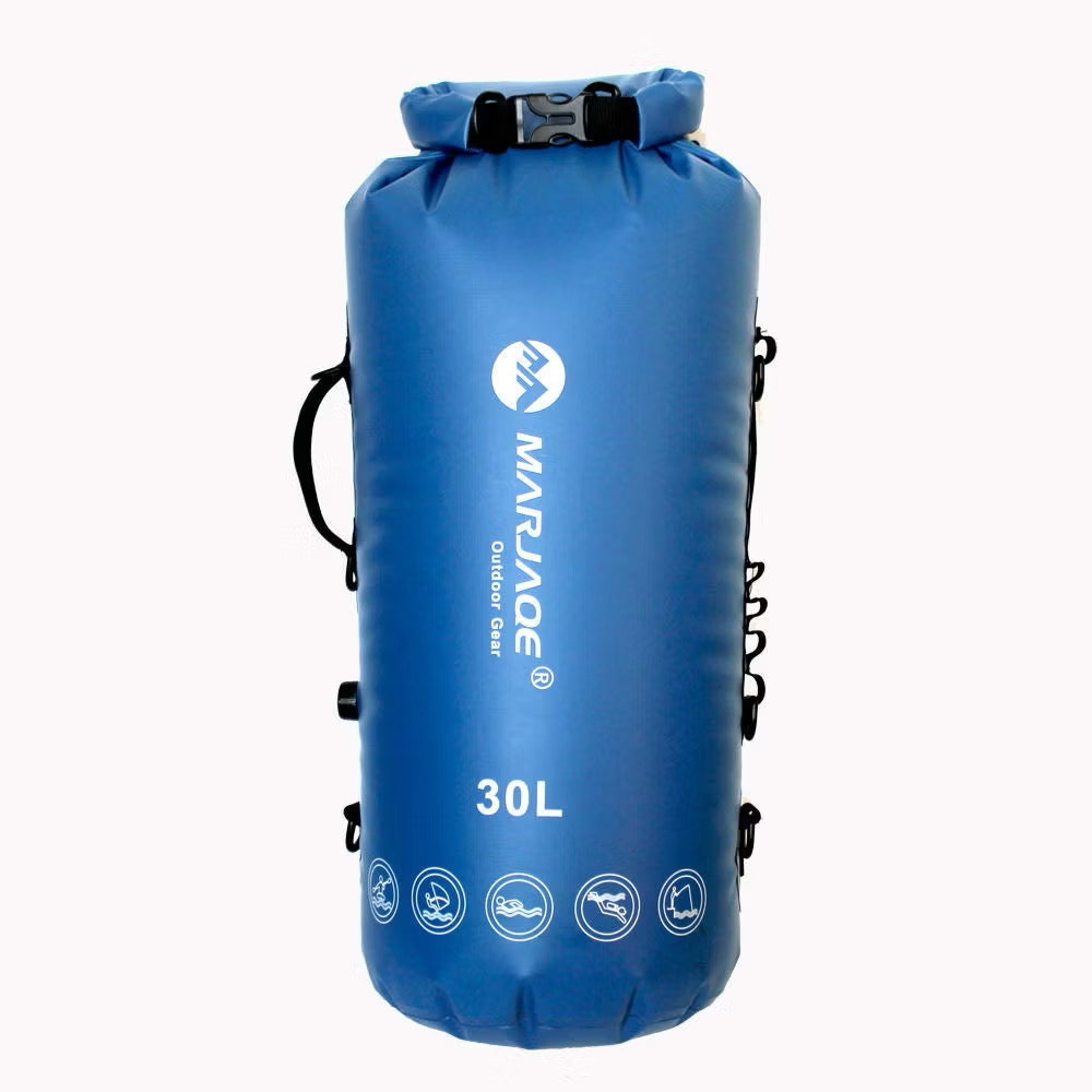 1612 Airtight 30L Waterproof Backpack – Heavy-Duty Dry Bag for Diving, Caving, Kayaking & Extreme Outdoor Adventures