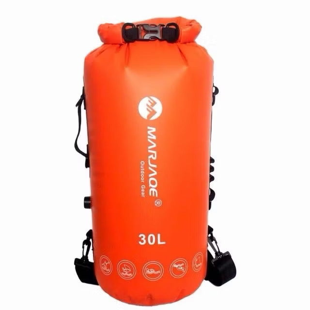 1612 Airtight 30L Waterproof Backpack – Heavy-Duty Dry Bag for Diving, Caving, Kayaking & Extreme Outdoor Adventures