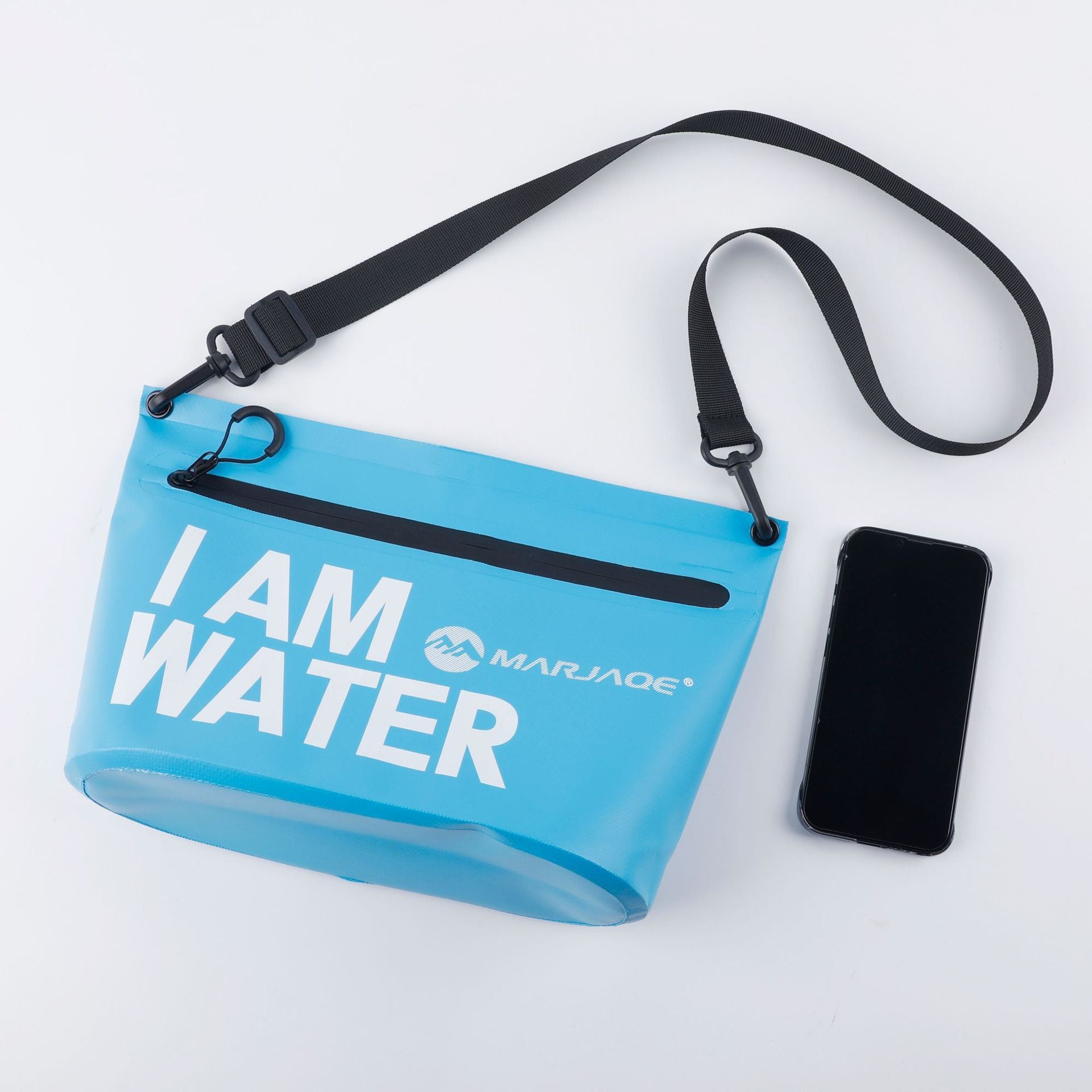 C115 Waterproof Toiletry Bag – Travel Handbag with Zipper, Shoulder Strap & Dry Sack Design for Swimming, Beach & Outdoor Use