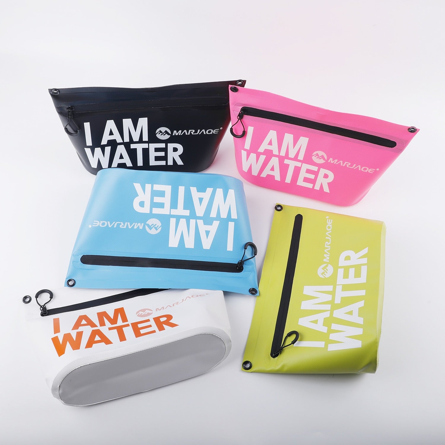 C115 Waterproof Toiletry Bag – Travel Handbag with Zipper, Shoulder Strap & Dry Sack Design for Swimming, Beach & Outdoor Use
