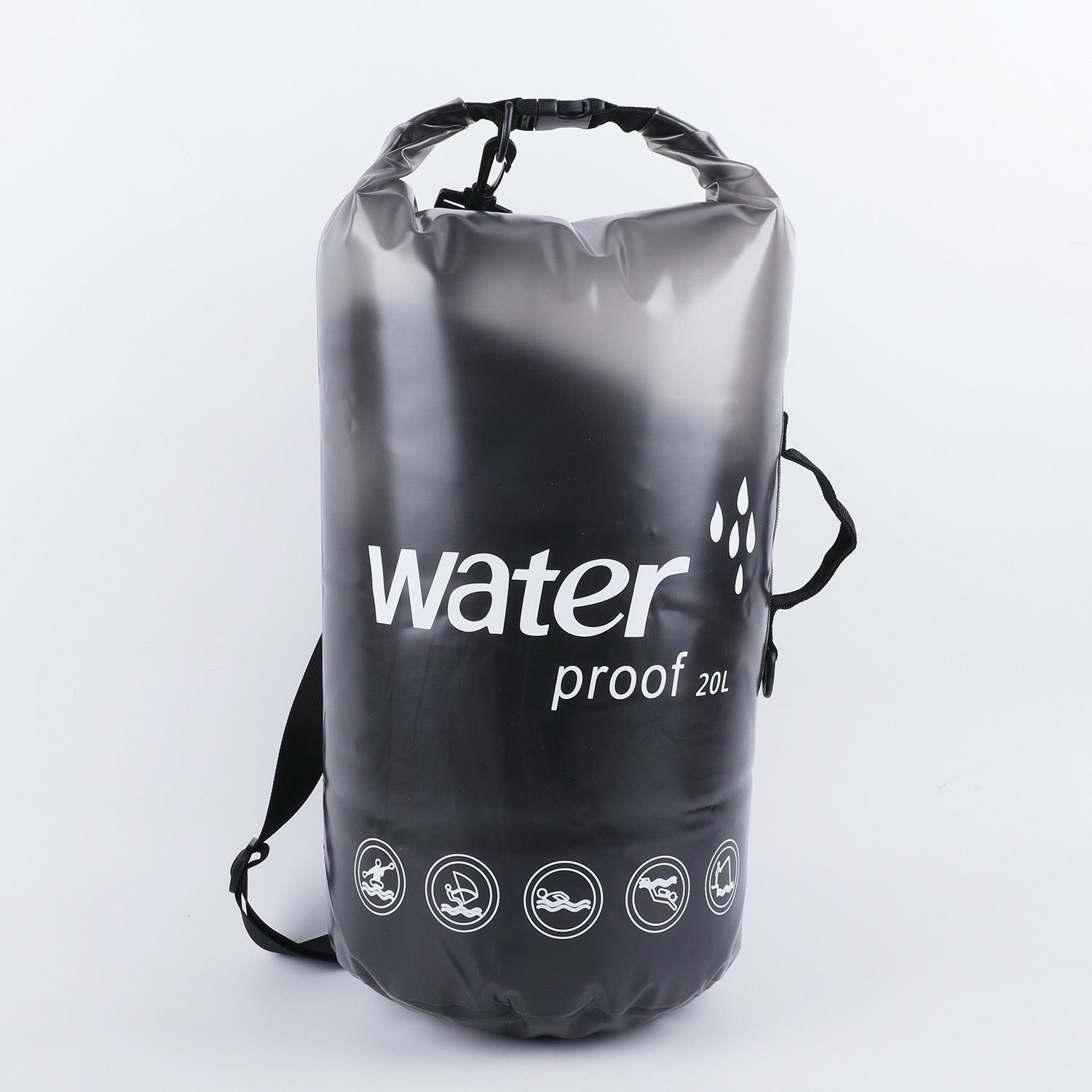 Transparent Waterproof Dry Bag – 10L/20L Lightweight Floating Sack for Swimming, Beach, Kayaking & Outdoor Sports