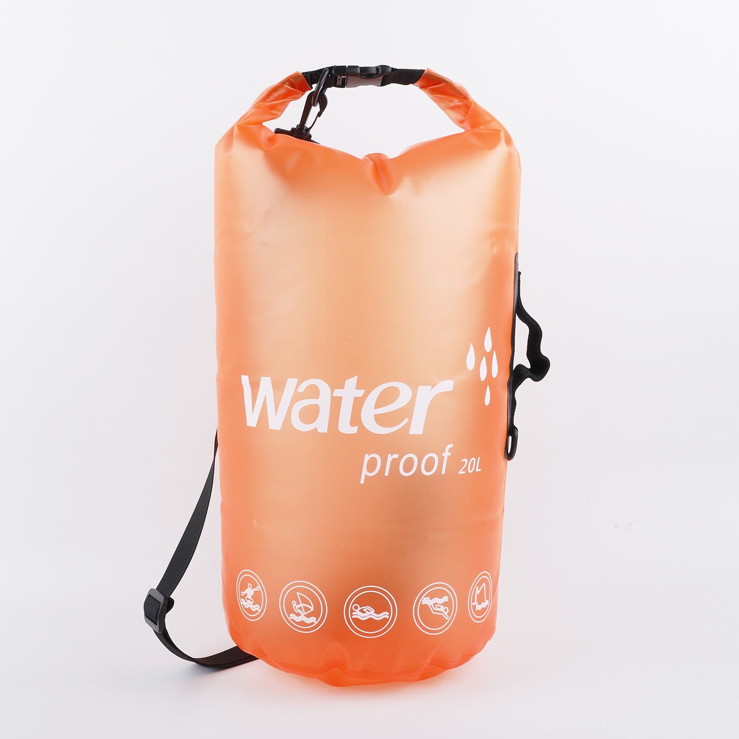 Transparent Waterproof Dry Bag – 10L/20L Lightweight Floating Sack for Swimming, Beach, Kayaking & Outdoor Sports