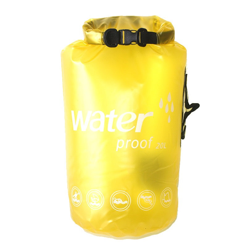 Transparent Waterproof Dry Bag – 10L/20L Lightweight Floating Sack for Swimming, Beach, Kayaking & Outdoor Sports