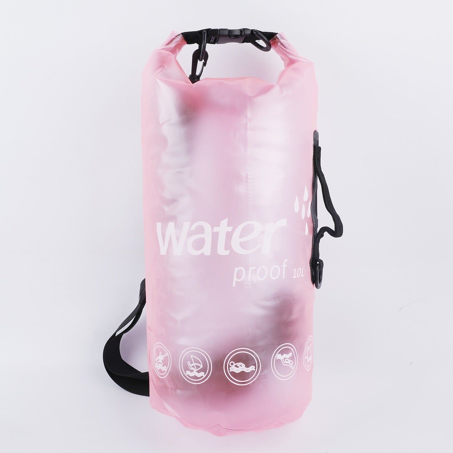 Transparent Waterproof Dry Bag – 10L/20L Lightweight Floating Sack for Swimming, Beach, Kayaking & Outdoor Sports