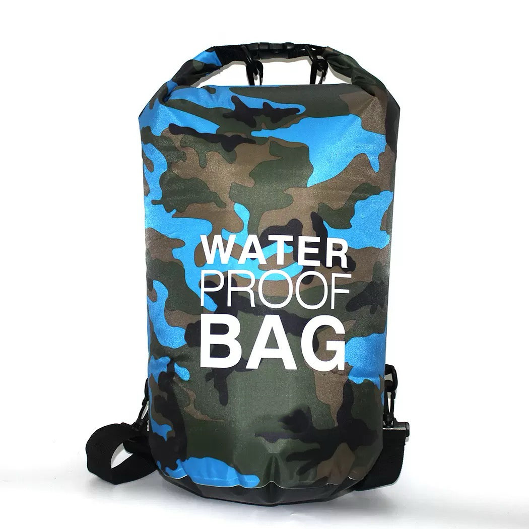 Nylon Camouflage Waterproof Dry Bag – Colorful Floating Dry Sack 2L/3L/5L/10L/20L/30L for Swimming, Kayaking & Outdoor Sports