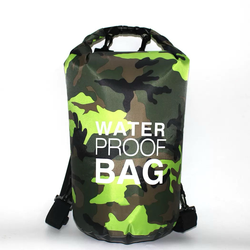 Nylon Camouflage Waterproof Dry Bag – Colorful Floating Dry Sack 2L/3L/5L/10L/20L/30L for Swimming, Kayaking & Outdoor Sports