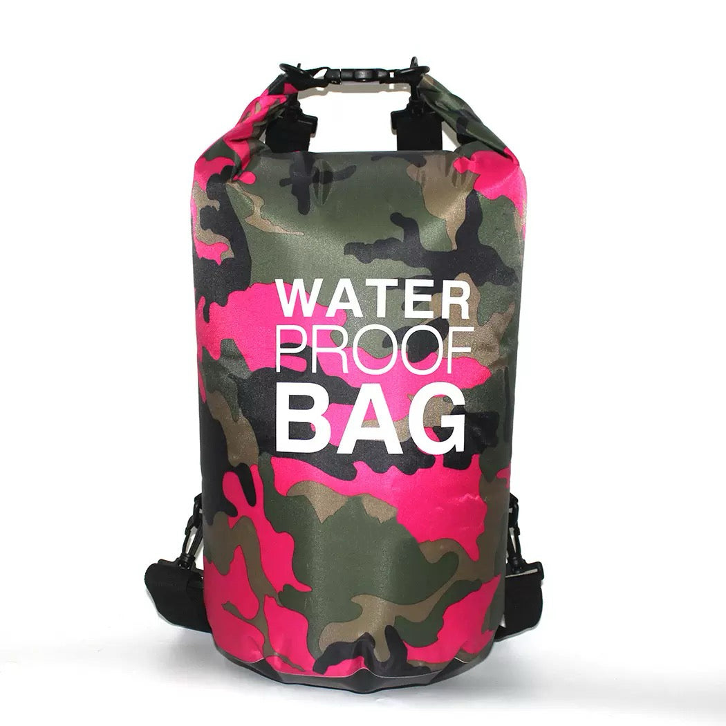 Nylon Camouflage Waterproof Dry Bag – Colorful Floating Dry Sack 2L/3L/5L/10L/20L/30L for Swimming, Kayaking & Outdoor Sports