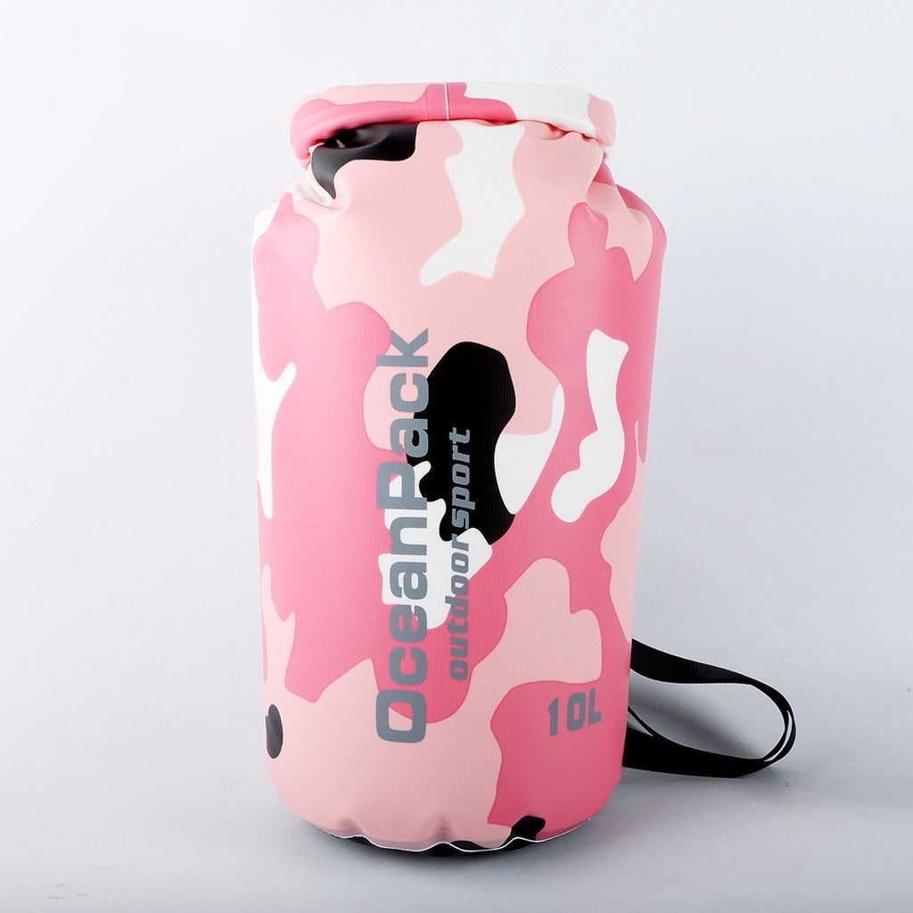607 Camouflage Waterproof Dry Bag – 2L/5L/10L/15L/20L/30L Floating Dry Sack for Camping, Fishing, Kayaking & Outdoor Adventure