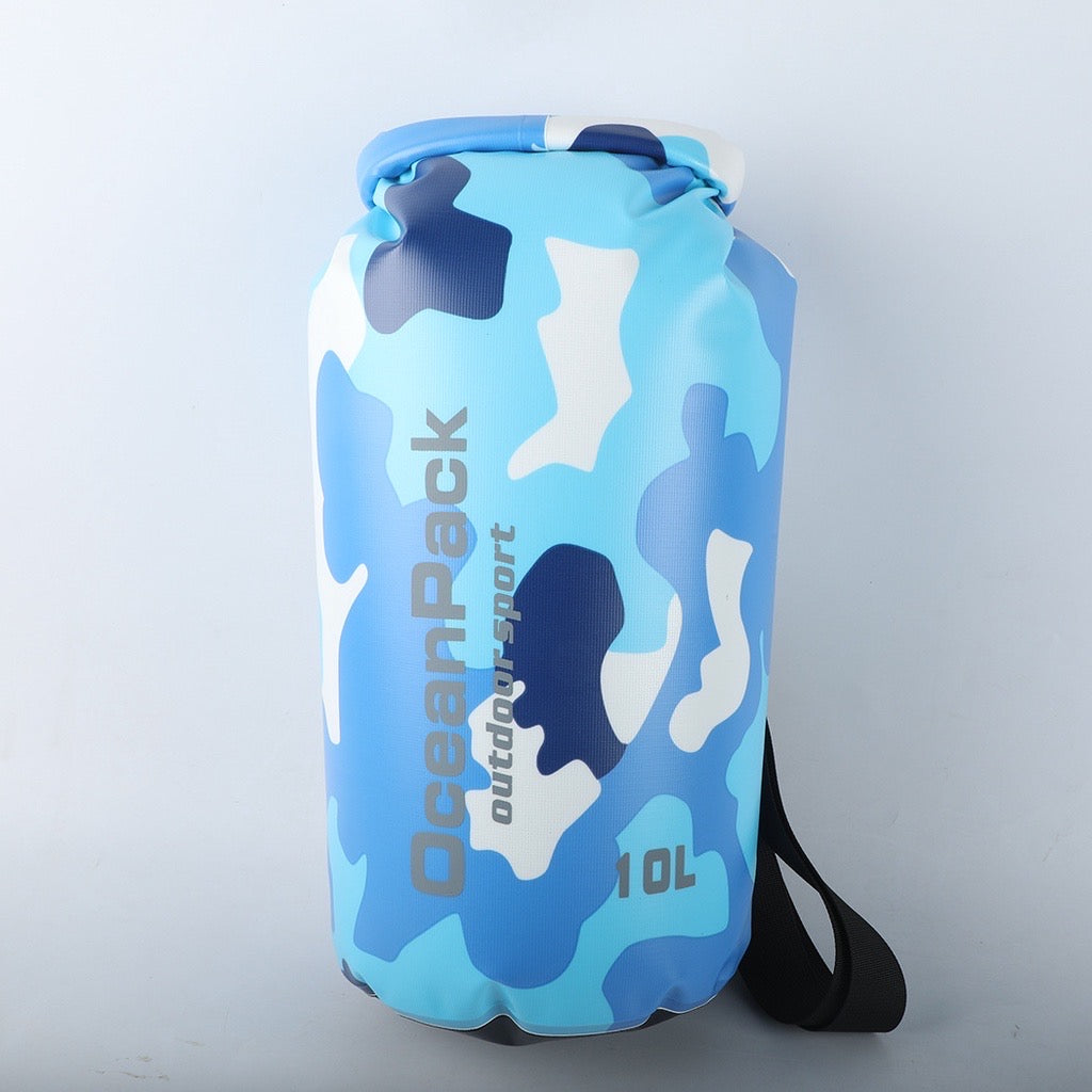 607 Camouflage Waterproof Dry Bag – 2L/5L/10L/15L/20L/30L Floating Dry Sack for Camping, Fishing, Kayaking & Outdoor Adventure