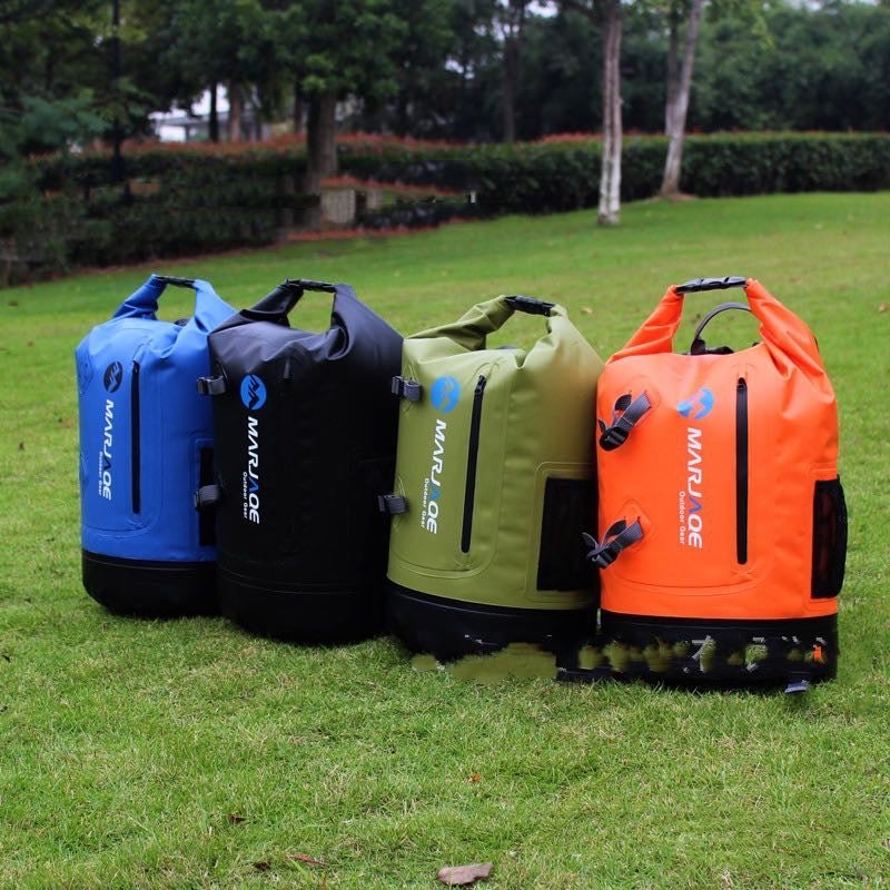 1501 Waterproof Backpack Dry Bag – 30LHeavy-Duty Floating Dry Sack with Shoulder Straps for Hiking, Camping & Kayaking