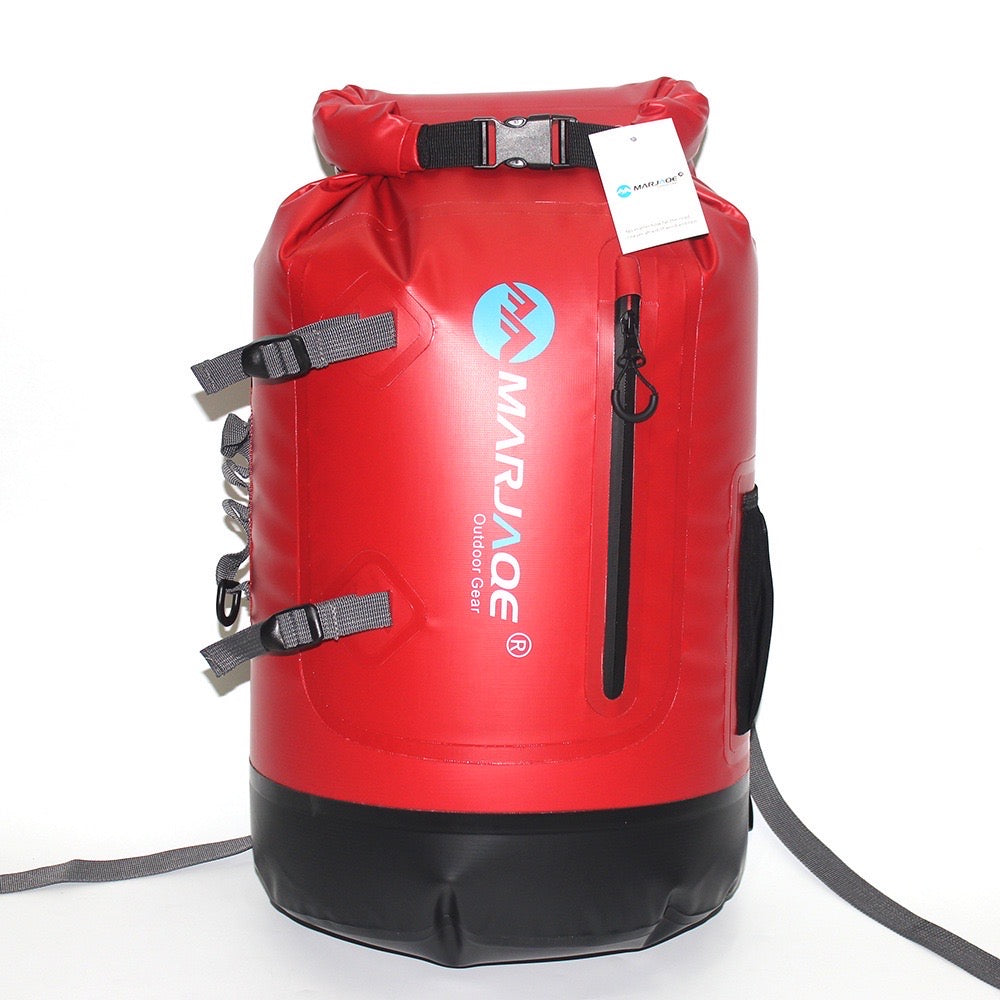 1501 Waterproof Backpack Dry Bag – 30LHeavy-Duty Floating Dry Sack with Shoulder Straps for Hiking, Camping & Kayaking
