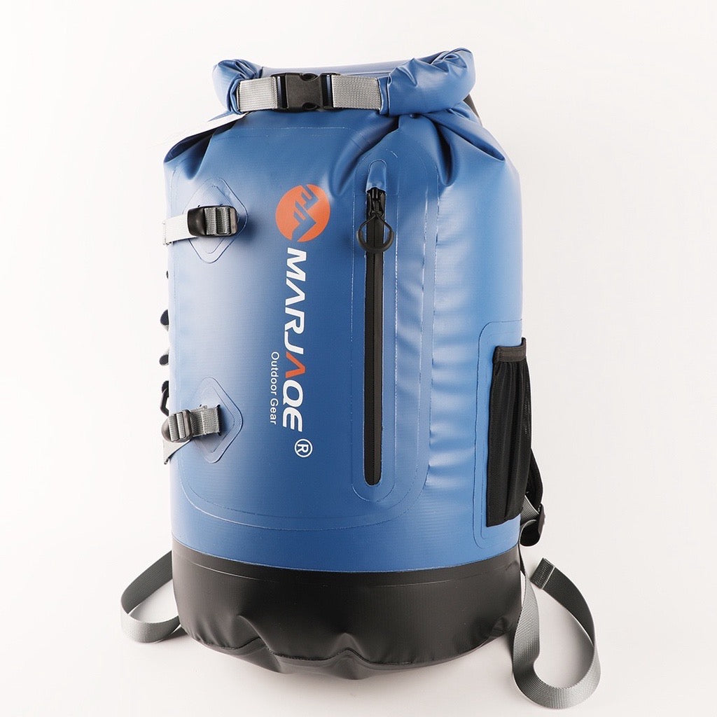1501 Waterproof Backpack Dry Bag – 30LHeavy-Duty Floating Dry Sack with Shoulder Straps for Hiking, Camping & Kayaking
