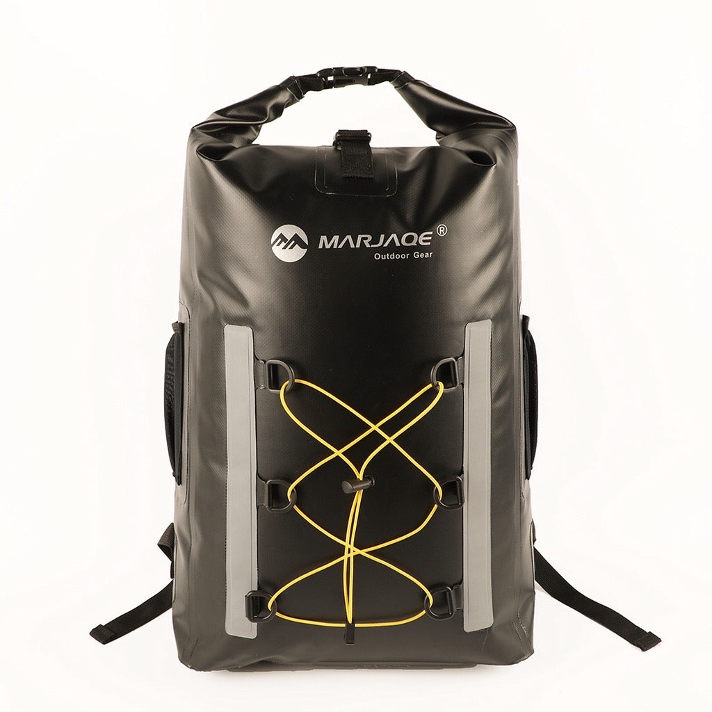 1903 Waterproof Backpack Dry Bag – 30LRoll-Top with Wet & Dry Separation, Reflective Strips for Camping, Kayaking & Outdoor Sports