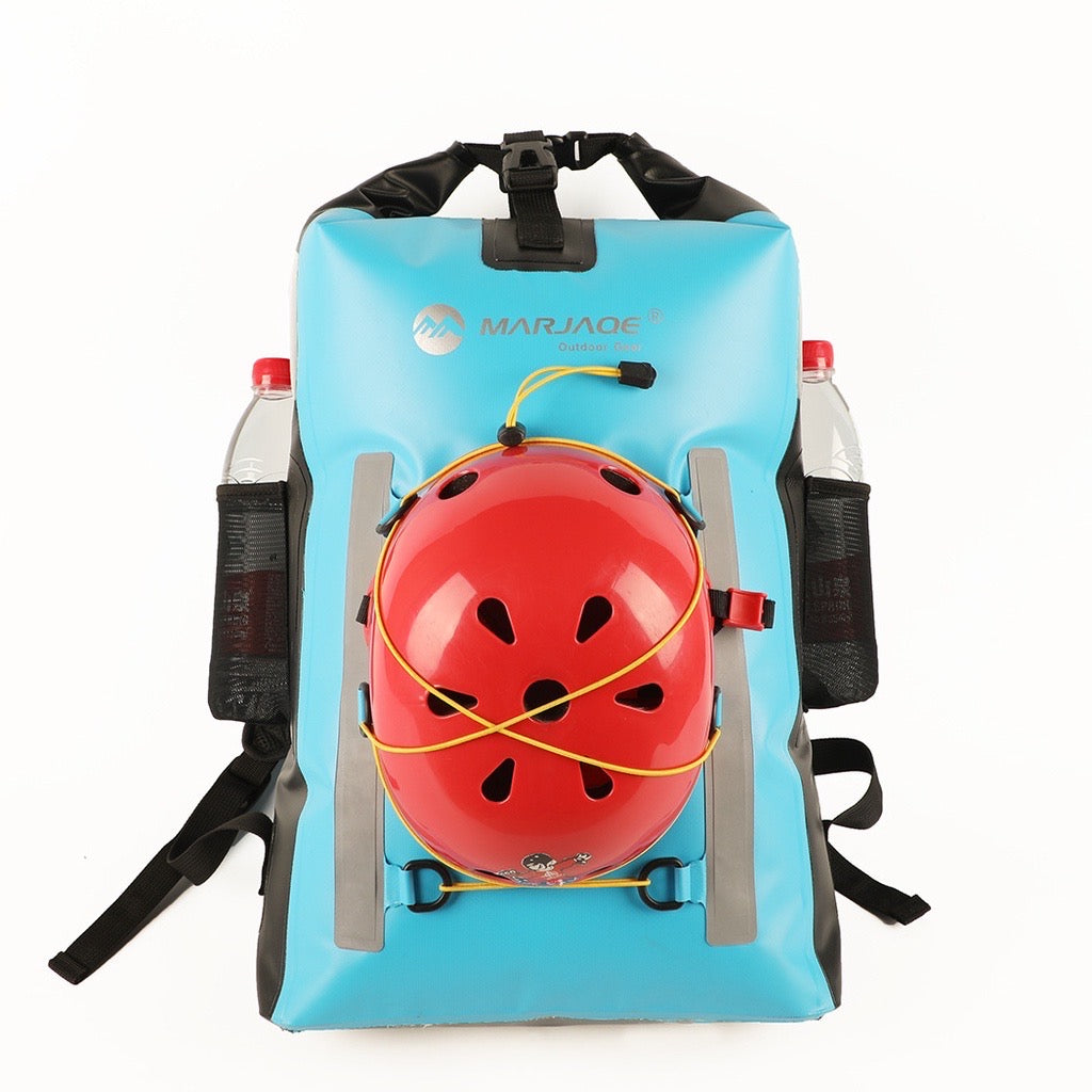 1903 Waterproof Backpack Dry Bag – 30LRoll-Top with Wet & Dry Separation, Reflective Strips for Camping, Kayaking & Outdoor Sports