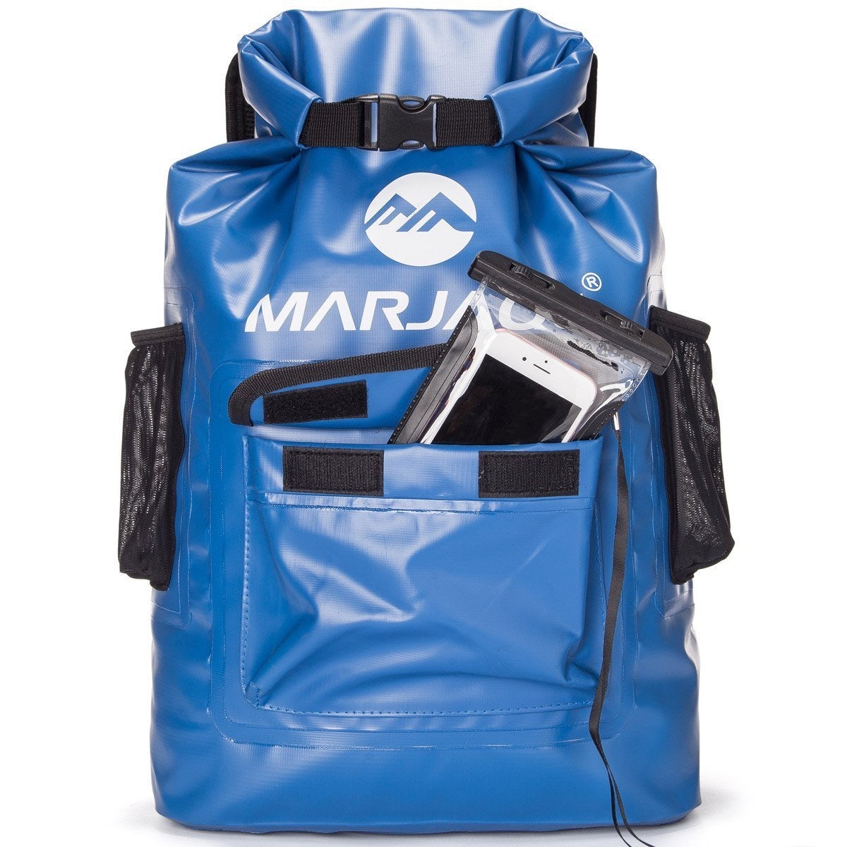 1502-22L Waterproof Backpack Dry Bag – Floating Roll-Top Dry Sack with Shoulder Straps for Hiking, Kayaking & Daily Commute