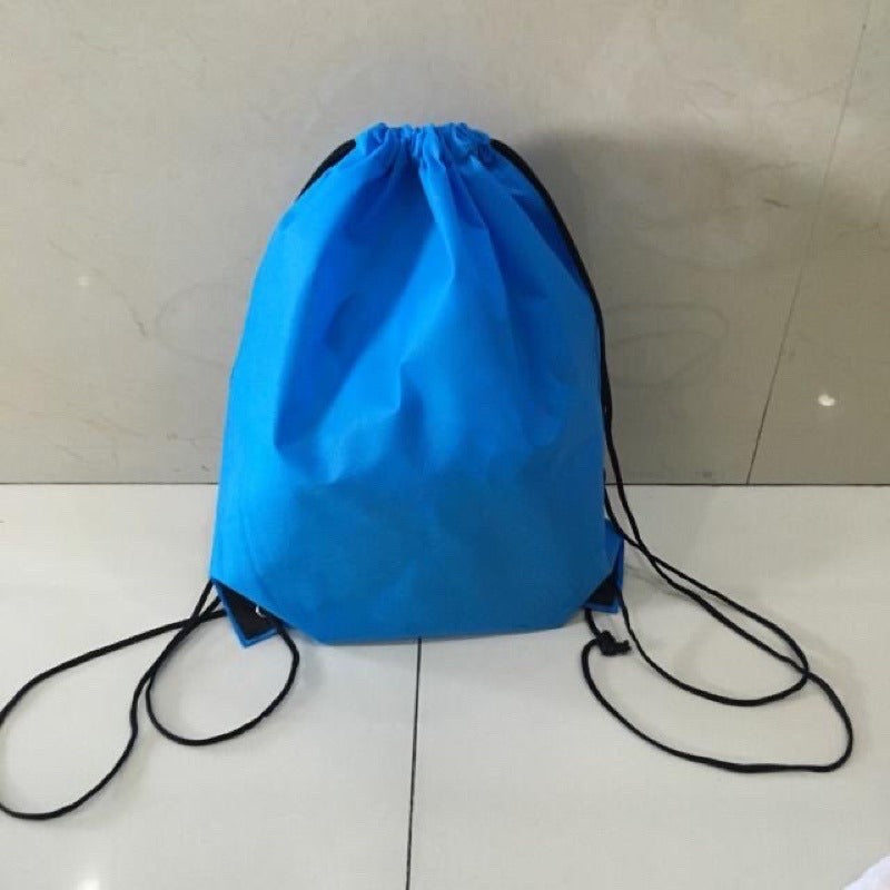 EL#1 | 10pcs PackNon-Woven Drawstring Backpack Bag | Student Book & Sports Bag | Hot-Selling Eco Tote