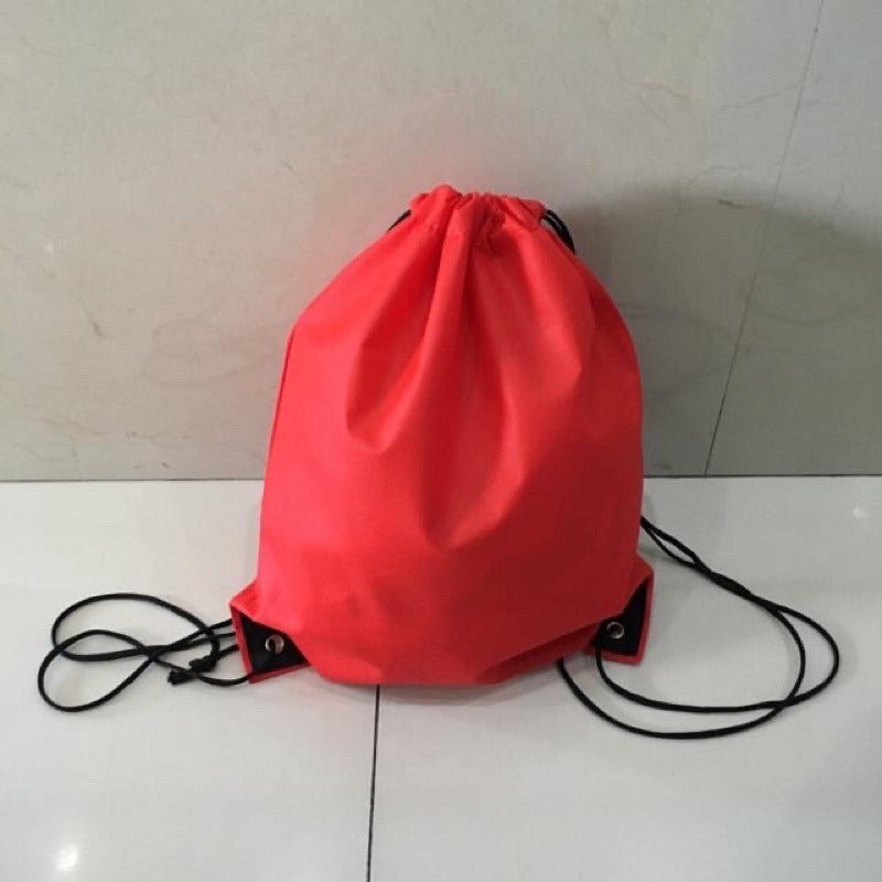 EL#1 | 10pcs PackNon-Woven Drawstring Backpack Bag | Student Book & Sports Bag | Hot-Selling Eco Tote