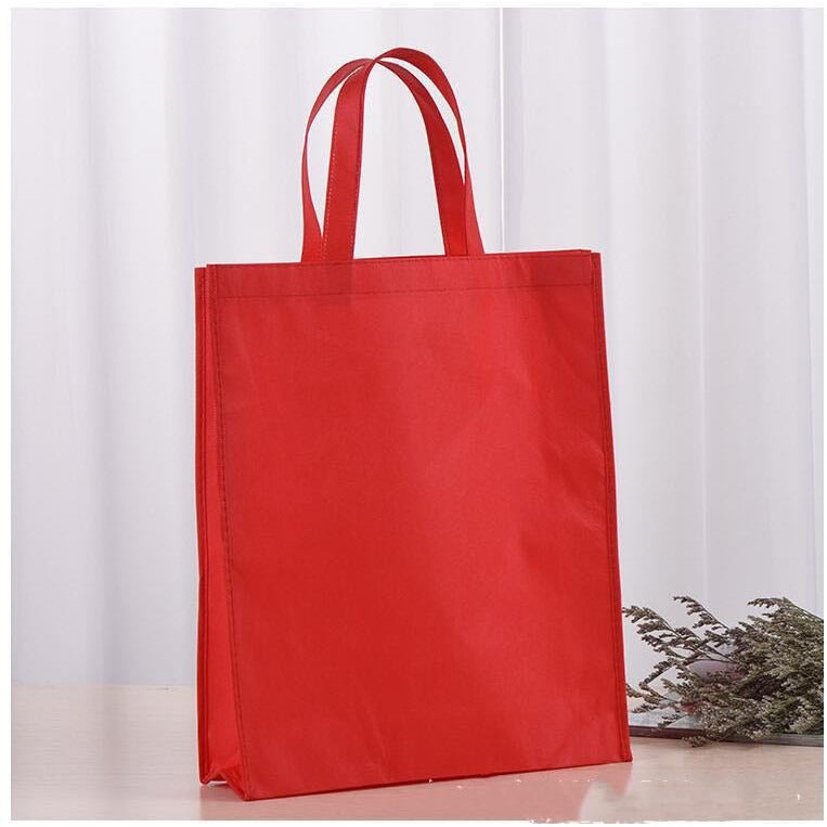 10pcs Pack Non-Woven Hand Tote Bag | Regular Style Eco-Friendly Shopping Bag | 4 Sizes