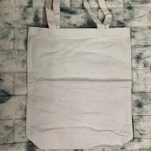 Blank Canvas Tote Bag with Bottom | Plain Eco-Friendly Shopping Bag | No Side Gusset