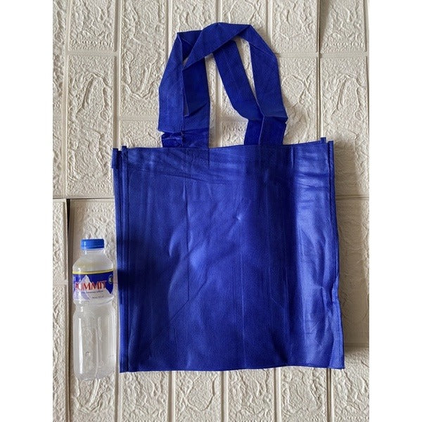 Reusable Non-Woven Shopping Tote Bag | Eco-Friendly Grocery Bags with Long Handles | 10pcs Pack