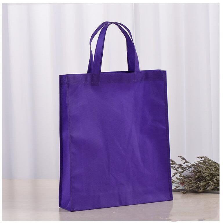 10pcs Pack Non-Woven Hand Tote Bag | Regular Style Eco-Friendly Shopping Bag | 4 Sizes