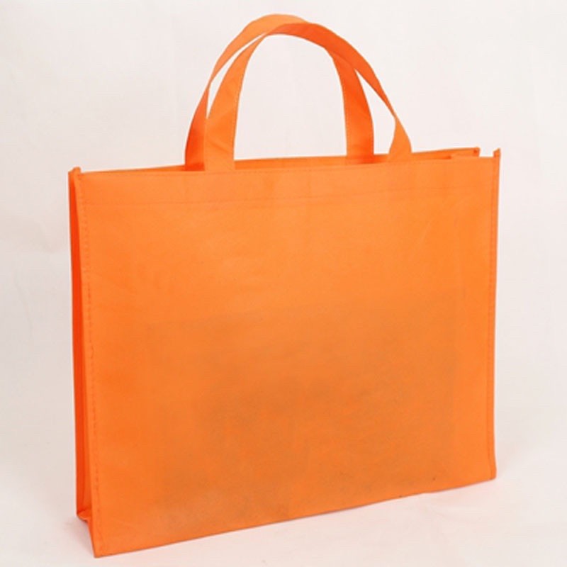10pcs Pack HE#1 Non-Woven Shopping Tote Bag | Horizontal Style Eco-Friendly Reusable Bags