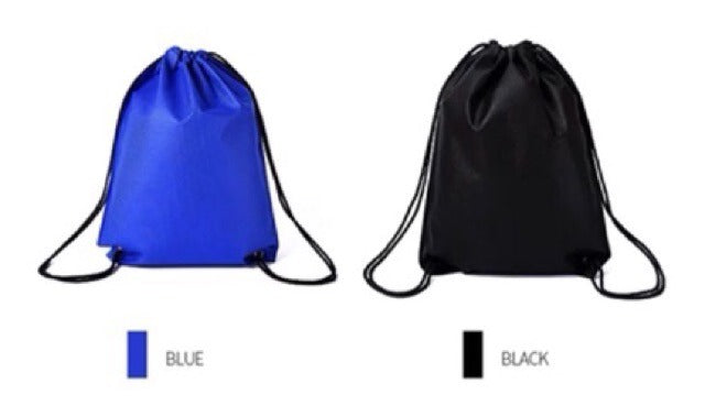 EL#1 | 10pcs PackNon-Woven Drawstring Backpack Bag | Student Book & Sports Bag | Hot-Selling Eco Tote